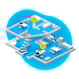 AVM FRITZ!Powerline 1240 AX - German Edition powerline + wlan Wit, 1 stuks, WLAN, Wi-Fi