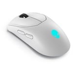 Alienware Tri-Mode draadloze gamingmuis - AW720M Wit, 26.000 DPI, 2,4 GHz / Bluetooth / USB-C