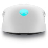 Alienware Tri-Mode draadloze gamingmuis - AW720M Wit, 26.000 DPI, 2,4 GHz / Bluetooth / USB-C