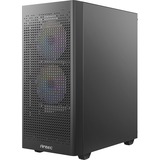 Antec NX500M ARGB mini tower behuizing Zwart | 3x USB-A | 1x USB-C | Tempered Glass