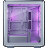 Cooler Master MasterFrame 500 Mesh ARGB midi tower behuizing Zilver | 2x USB-A | 1x USB-C | RGB | Tempered Glass