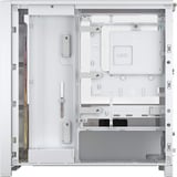 Corsair FRAME 4000D LCD RS ARGB Premium midi tower behuizing Wit | 3x USB-C | RGB | Tempered Glass