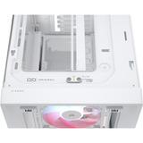 Corsair FRAME 4000D LCD RS ARGB midi tower behuizing Wit | 3x USB-C | RGB | Tempered Glass
