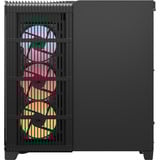 Corsair FRAME 4500X RS-R ARGB + NAUTILUS 360 RS ARGB midi tower behuizing Zwart | 2x USB-A | 1x USB-C | Tempered Glass