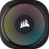 Corsair FRAME 4500X RS-R ARGB + NAUTILUS 360 RS ARGB midi tower behuizing Zwart | 2x USB-A | 1x USB-C | Tempered Glass