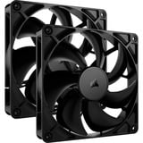 Corsair RS140 PWM case fans Zwart, 2 stuks, 140 x 140 x 25 mm