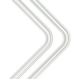 EKWB EK-Loop MetalTube 16mm 0.8m Preb 90°SaTi buis Zilver