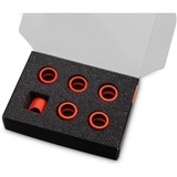 EKWB EK-Quantum Torque Compression Ring 6-Pack STC 13 verbinding Rood