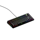 Glorious GMMK 3 75% Prebuilt Wired Black, gaming toetsenbord Zwart, US lay-out, Glorious Fox, 75%, RGB, GPBT-doubleshot keycaps, Knob