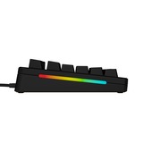 Glorious GMMK 3 75% Prebuilt Wired Black, gaming toetsenbord Zwart, US lay-out, Glorious Fox, 75%, RGB, GPBT-doubleshot keycaps, Knob