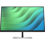 HP E27 G5 27" monitor Zwart/zilver, HDMI, DisplayPort, 4x USB-A 3.2 (5 Gbit/s), USB-B