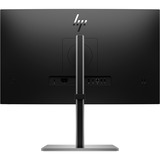 HP E27 G5 27" monitor Zwart/zilver, HDMI, DisplayPort, 4x USB-A 3.2 (5 Gbit/s), USB-B