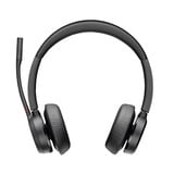 HP Poly Voyager 4320 USB-C Headset on-ear  Zwart, Incl. BT700 dongle + oplaadstatief