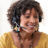 HP Poly Voyager 4320 USB-C Headset on-ear  Zwart, Incl. BT700 dongle + oplaadstatief