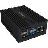 ICY BOX IB-RP111 behuizing voor Raspberry Pi 4 Zwart
