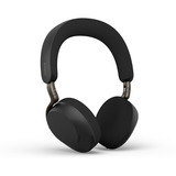 Jabra Evolve3 75 on-ear headset Zwart, Microsoft Teams (MS), Link390 USB-C, Wireless Charger