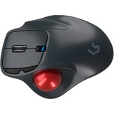 KeySonic KSM-6101RF-EGT business trackball Zwart/rood, 600 - 1000 DPI