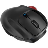 KeySonic KSM-6101RF-EGT business trackball Zwart/rood, 600 - 1000 DPI