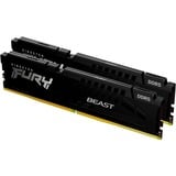 Kingston FURY 32 GB DDR5-6000 Kit werkgeheugen Zwart, KF560C30BBK2-32, Fury Beast, XMP