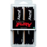 Kingston FURY 32 GB DDR5-6000 Kit werkgeheugen Zwart, KF560C30BBK2-32, Fury Beast, XMP