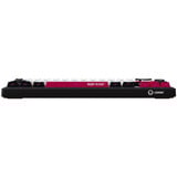 LORGAR KBP70MW, gaming toetsenbord Zwart, US lay-out, 65%, RGB, Hot-swappable, PBT Double-shot, Bluetooth / 2.4GHz / USB