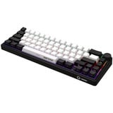 LORGAR KBP70MW, gaming toetsenbord Zwart, US lay-out, 65%, RGB, Hot-swappable, PBT Double-shot, Bluetooth / 2.4GHz / USB