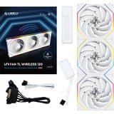 Lian Li UNI FAN TL 120 Wireless RGB case fans Wit, 3 stuks, 120 x 124 x 28 mm, PWM, Incl. controller