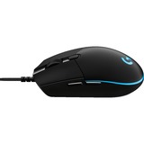 Logitech G PRO HERO Gaming mouse Zwart, 100 - 25.600 dpi