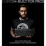Logitech G PRO Mechanical Gaming Keyboard Zwart, US-International, GX Blue (Clicky), TKL