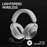 Logitech PRO X 2 LIGHTSPEED Wireless over-ear gaming headset Wit, Pc, PlayStation 5, PlayStation 4, Nintendo Switch