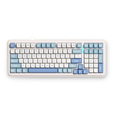 MCHOSE K99 V2 Wireless Gasket Mount Mechanical Keyboard Wit, US lay-out (QWERTY), Kailh Box Icy Creamsicle, 99%, 98%, RGB, PBT Keycaps, Hot-Swap, 2.4 GHz | Bluetooth | USB-C