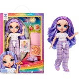 MGA Entertainment Rainbow High Junior High Pyjamaparty-modepop - Violet 