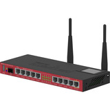 MikroTik RB2011UiAS-2HnD-IN router Zwart/rood