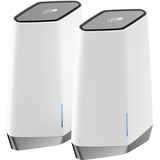 Netgear Orbi Pro WiFi 6 - AX6000 Tri-band WiFi Systeem SXK80 mesh router Wit, 1x Orbi Pro WiFi 6 Router (SXR80), 1x Orbi Pro WiFi 6 Satellite (SXS80), Dekking tot 400 m²