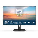 Philips 24E1N1200A/00 23.8" monitor Zwart, VGA, HDMI, DisplayPort, Audio, 120 Hz