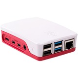 Raspberry Pi Foundation Behuizing voor Raspberry Pi 4 B Wit/rood