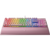 Razer BlackWidow V3 Quartz, gaming toetsenbord Roze, US lay-out, Razer Green, RGB leds, Doubleshot ABS