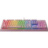 Razer BlackWidow V3 Quartz, gaming toetsenbord Roze, US lay-out, Razer Green, RGB leds, Doubleshot ABS