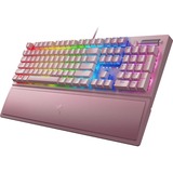 Razer BlackWidow V3 Quartz, gaming toetsenbord Roze, US lay-out, Razer Green, RGB leds, Doubleshot ABS