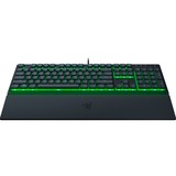 Razer Ornata V3 X Low Profile RGB gaming toetsenbord Zwart, US lay-out (QWERTY), Membraan, 100%