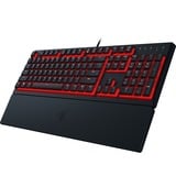 Razer Ornata V3 X Low Profile, gaming toetsenbord Zwart, US lay-out, Membraan, RGB leds, ABS