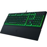 Razer Ornata V3 X Low Profile, gaming toetsenbord Zwart, US lay-out, Membraan, RGB leds, ABS