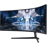 SAMSUNG DQHD Mini LED Gaming Monitor Odyssey Neo G9 49" Curved UltraWide  Zwart/wit, 1x DisplayPort, 2x HDMI