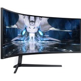 SAMSUNG DQHD Mini LED Gaming Monitor Odyssey Neo G9 49" Curved UltraWide  Zwart/wit, 1x DisplayPort, 2x HDMI