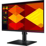 SAMSUNG S22D400GAU Essential S4 S40GD 22" monitor Zwart, 100 Hz | HDMI | DisplayPort | USB