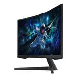 Samsung Odyssey G5 S27CG554EU 27" curved gaming monitor Zwart, 165 Hz, HDMI, DisplayPort, AMD FreeSync