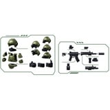 Sluban Army - ZBD-04AS Infantry Fighting Vehicle Constructiespeelgoed Schaal 1:44