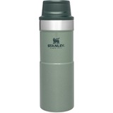 Stanley PMI Classic Trigger-Action Travel Mug 0.35L thermosbeker Groen, Hammertone Green