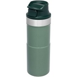 Stanley PMI Classic Trigger-Action Travel Mug 0.35L thermosbeker Groen, Hammertone Green