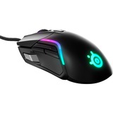 SteelSeries Rival 5 gaming muis Zwart, RGB leds